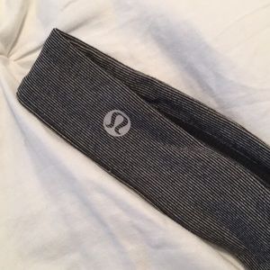 Grey lululemon headband
